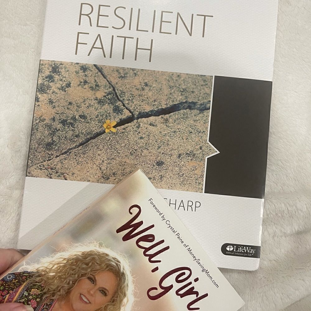 RESILIENT FAITH by Mary Jo Sharp & Well Girl Book